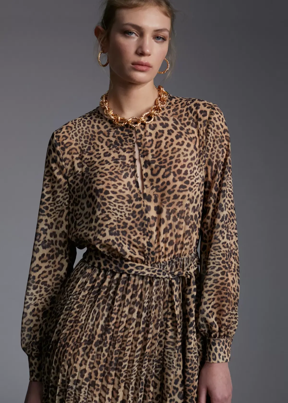 Discount Vestido animal print Animal Print|Vestidos Y Faldas