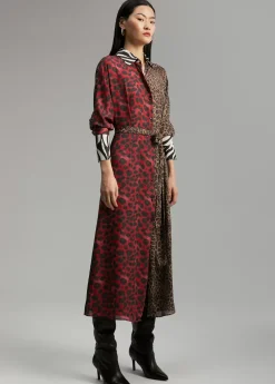 Best Vestido animal print combinado Animal Print|Vestidos Y Faldas