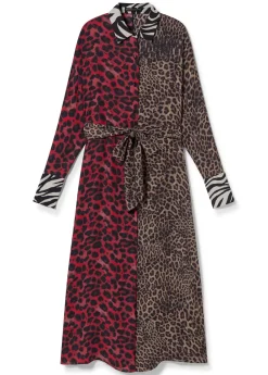 Best Vestido animal print combinado Animal Print|Vestidos Y Faldas