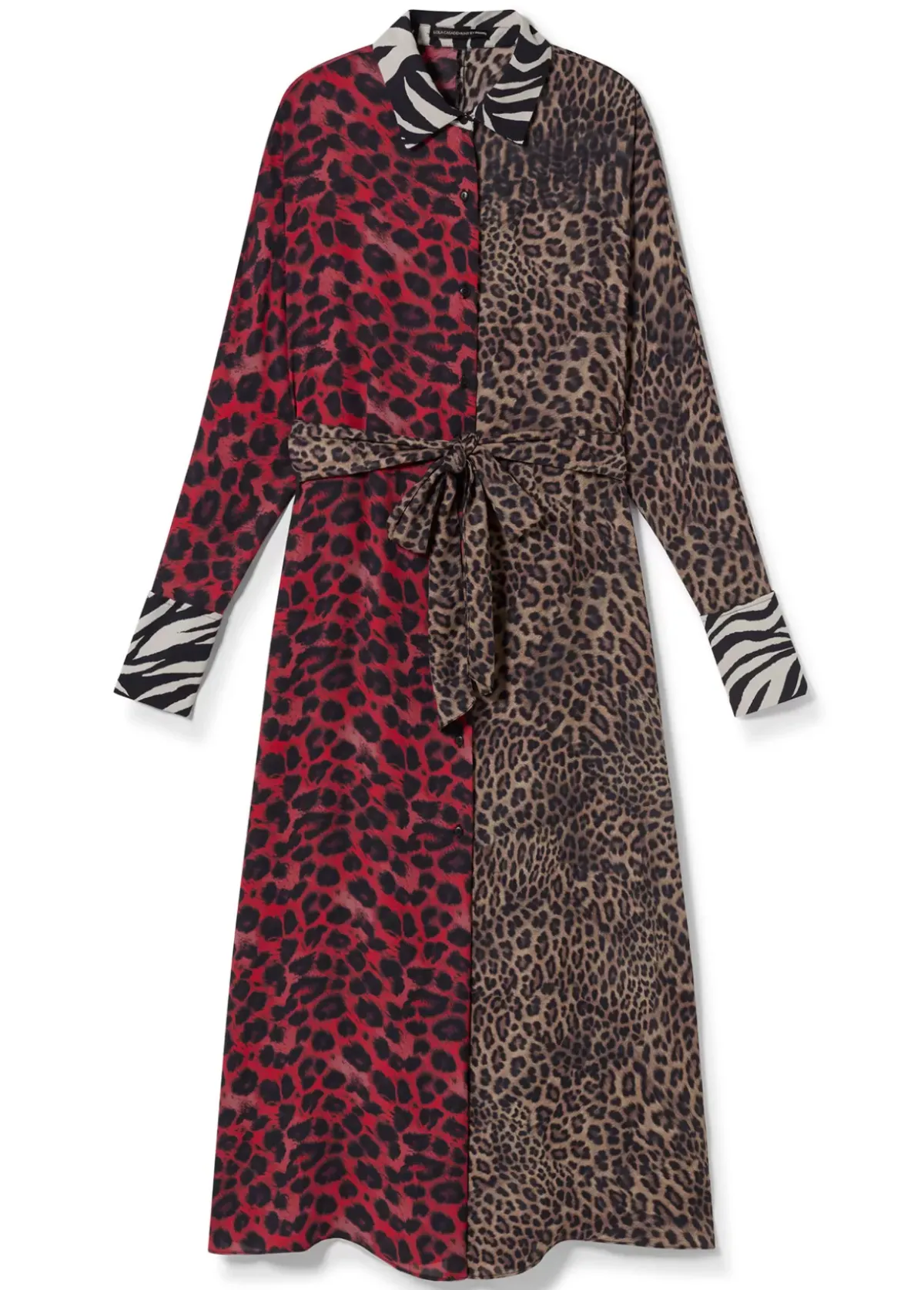 Best Vestido animal print combinado Animal Print|Vestidos Y Faldas