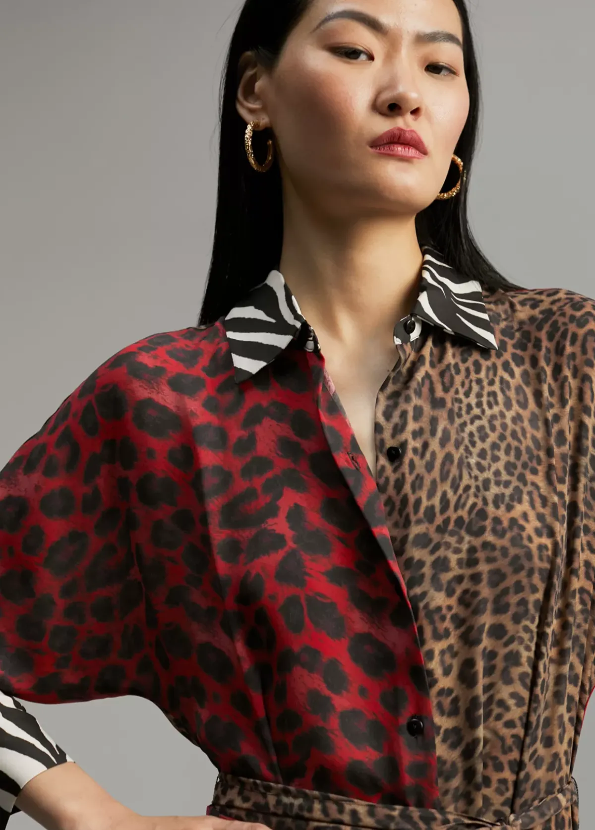 Best Vestido animal print combinado Animal Print|Vestidos Y Faldas