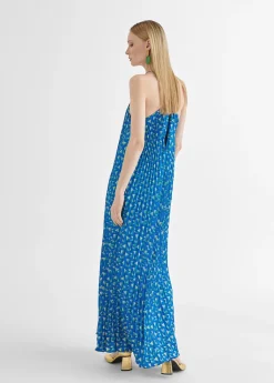 Sale Vestido azul monograma Vestidos Y Faldas