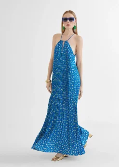 Sale Vestido azul monograma Vestidos Y Faldas