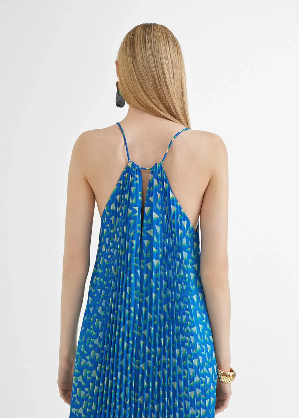 Sale Vestido azul monograma Vestidos Y Faldas