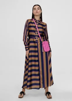 Outlet Vestido camisero de rayas Vestidos Y Faldas