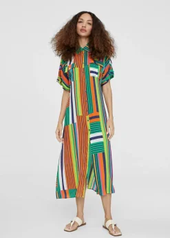 Online Vestido camisero multicolor Vestidos Y Faldas|Americanas Y Blazers