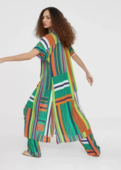 Online Vestido camisero multicolor Vestidos Y Faldas|Americanas Y Blazers