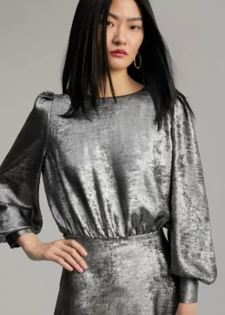 Discount Vestido corto laminado Vestidos Y Faldas