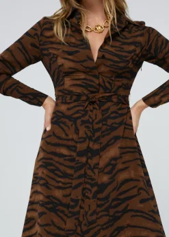 Best Vestido estampado animal print Animal Print|Vestidos Y Faldas