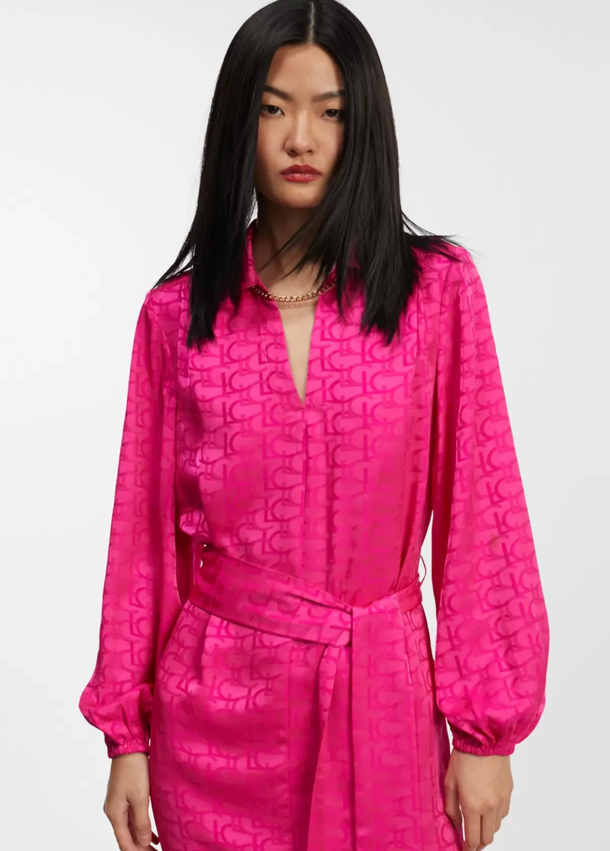 Vestido estampado logo Vestidos Y Faldas