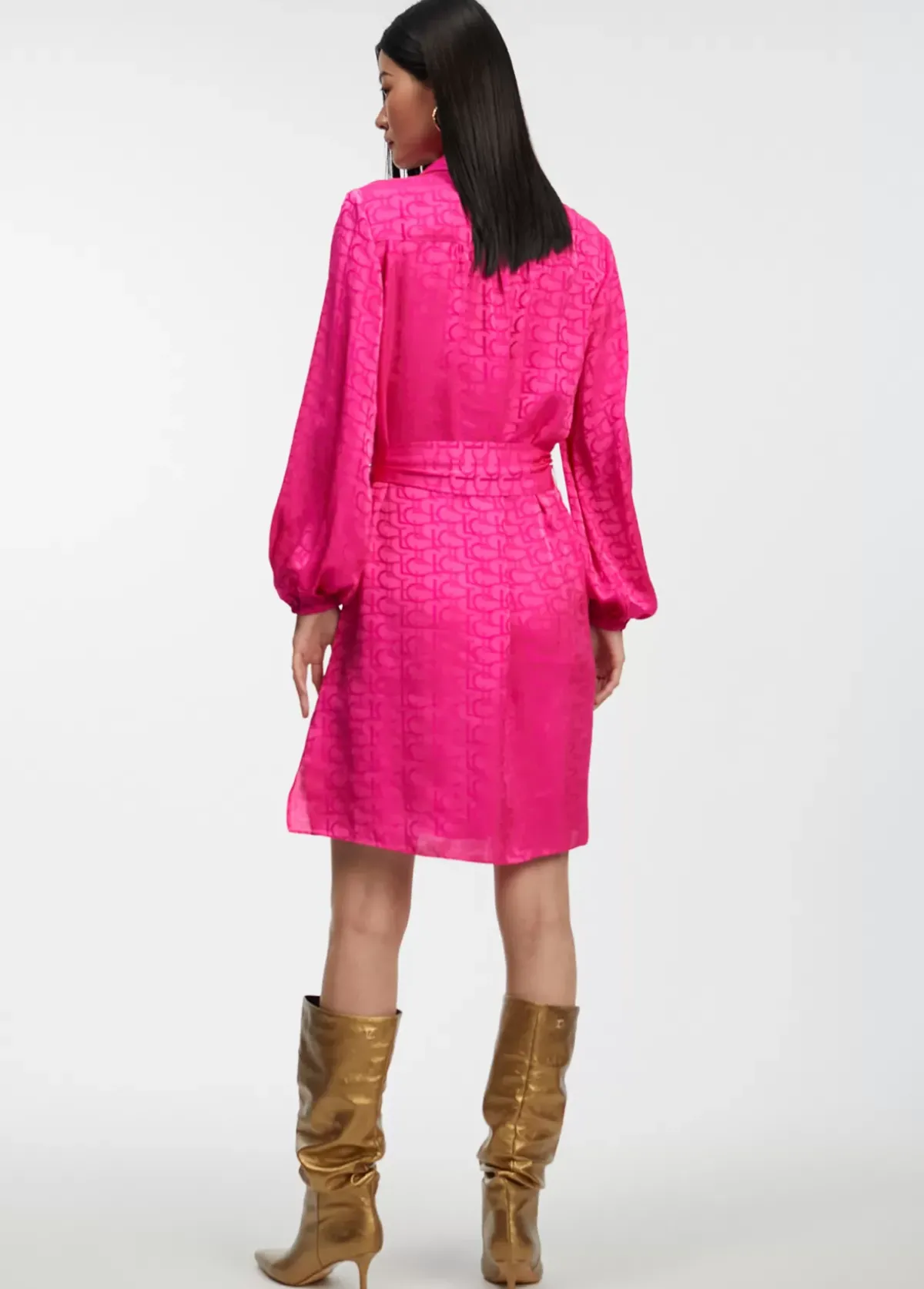 Vestido estampado logo Vestidos Y Faldas