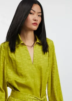 Vestido estampado logo Vestidos Y Faldas