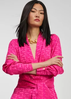 Sale Vestido estampado logo Vestidos Y Faldas