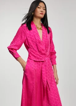 Sale Vestido estampado logo Vestidos Y Faldas