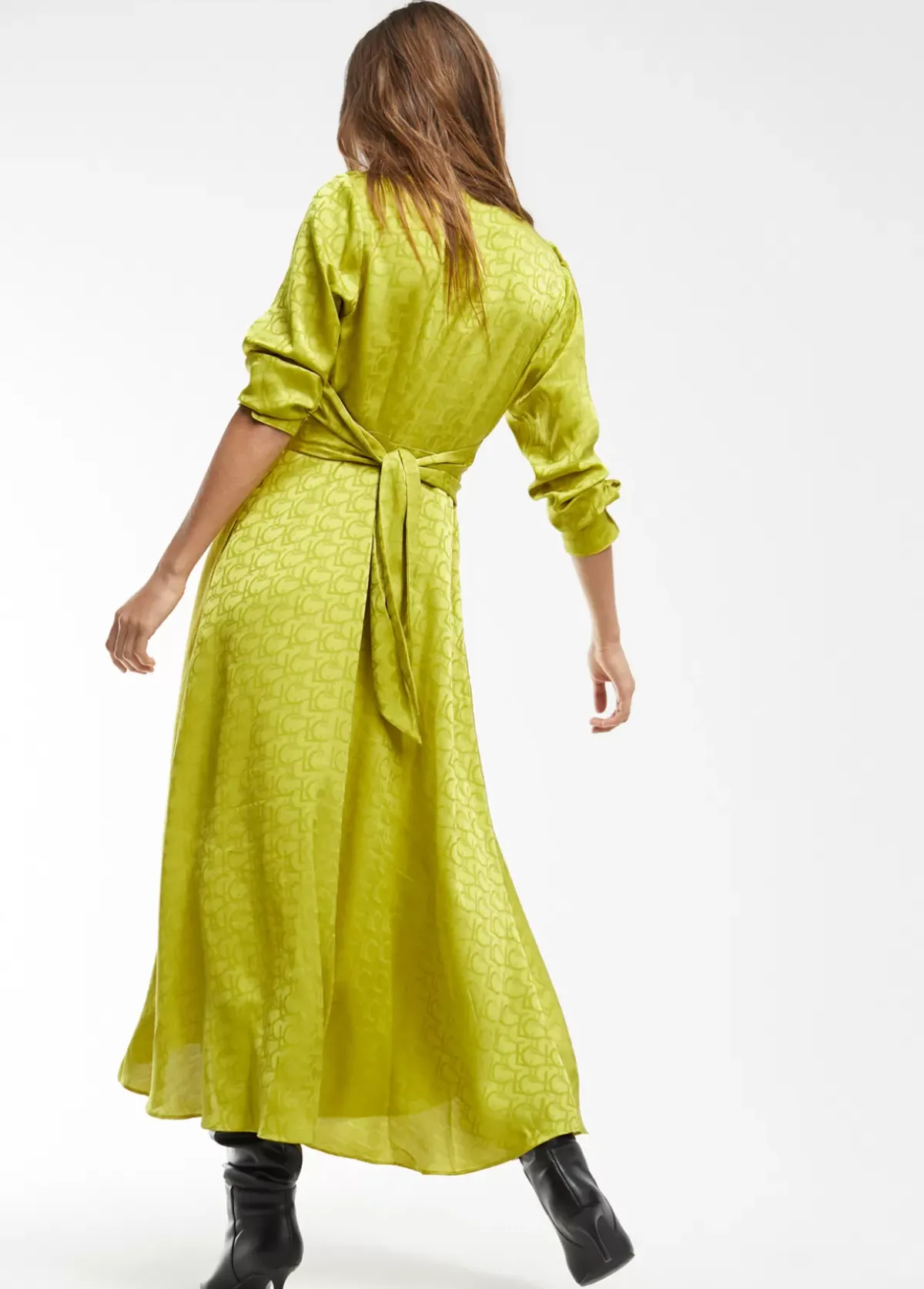 Sale Vestido estampado logo Vestidos Y Faldas