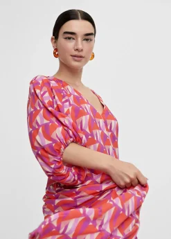 Vestido estampado multicolor Vestidos Y Faldas