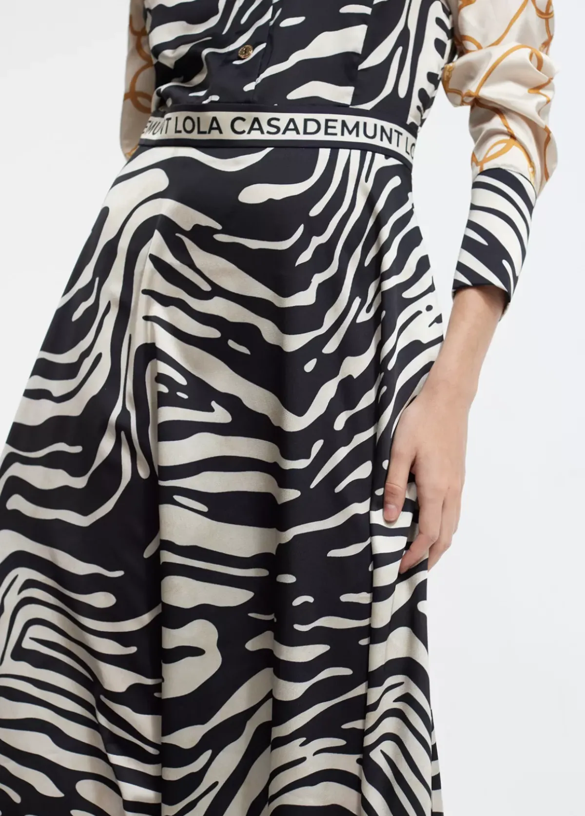 Sale Vestido estampado zebra Animal Print|Vestidos Y Faldas