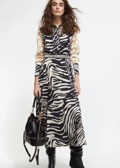 Sale Vestido estampado zebra Animal Print|Vestidos Y Faldas