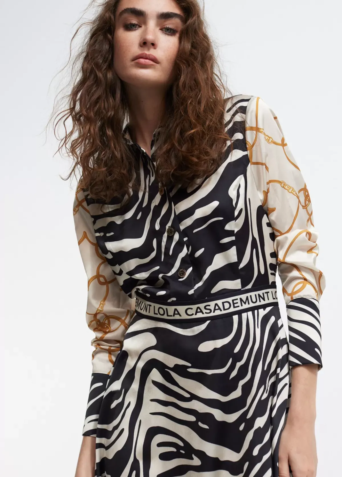 Sale Vestido estampado zebra Animal Print|Vestidos Y Faldas