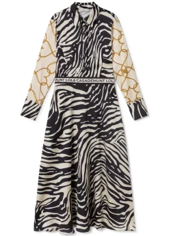 Sale Vestido estampado zebra Animal Print|Vestidos Y Faldas