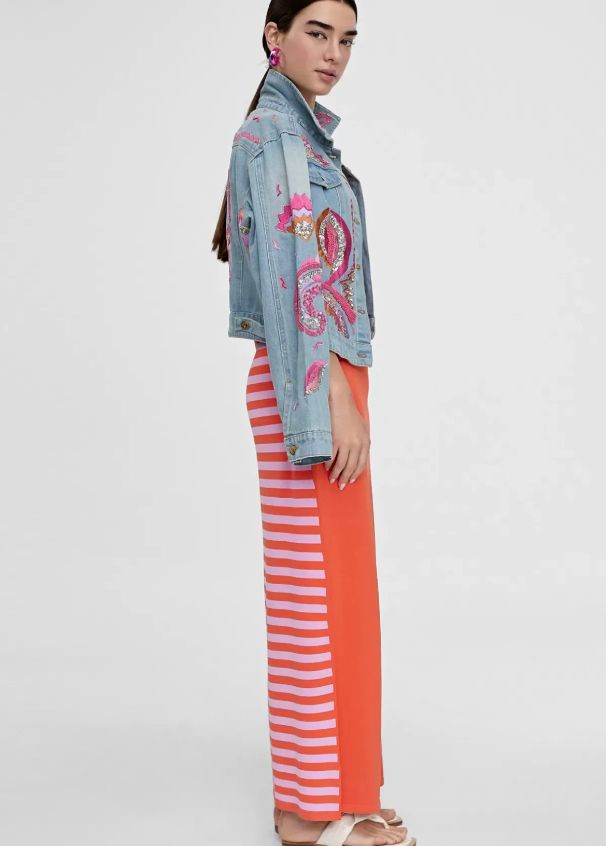 Clearance Vestido largo de punto Vestidos Y Faldas