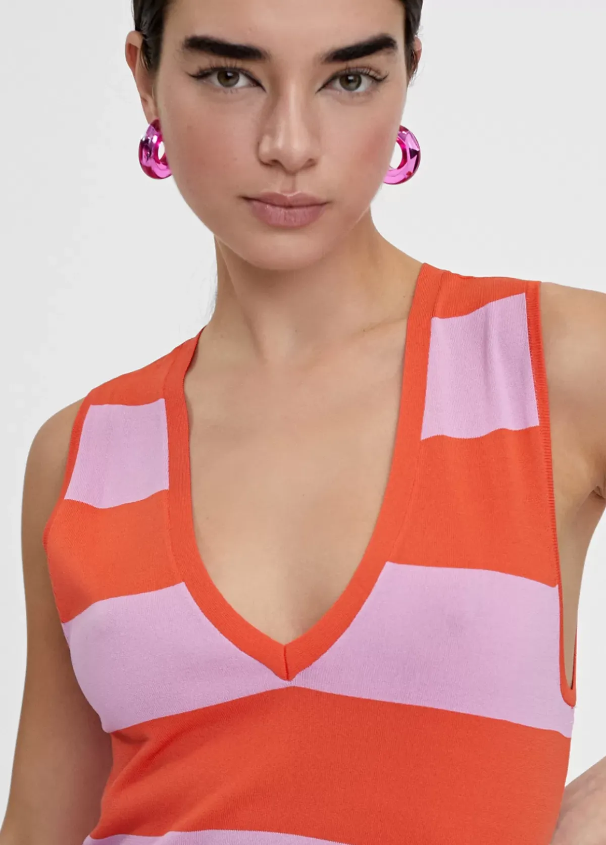 Clearance Vestido largo de punto Vestidos Y Faldas