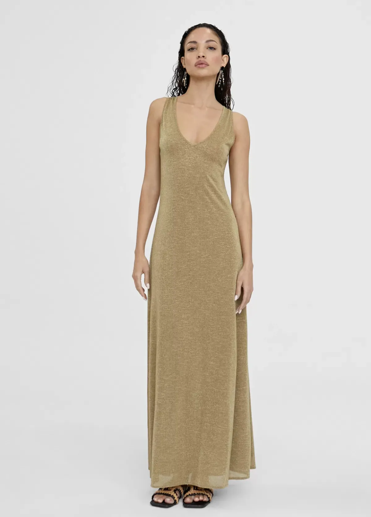 Best Vestido largo de punto Vestidos Y Faldas