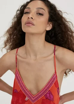 Discount Vestido largo estampado floral Vestidos Y Faldas|Baño