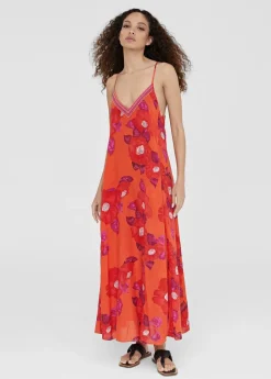 Discount Vestido largo estampado floral Vestidos Y Faldas|Baño