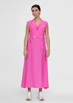 Clearance Vestido largo fluido Vestidos Y Faldas