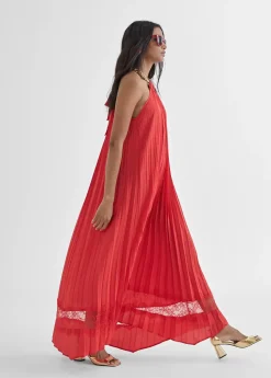 Outlet Vestido largo halter Vestidos Y Faldas