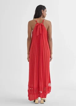 Outlet Vestido largo halter Vestidos Y Faldas