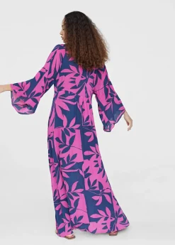 Outlet Vestido largo manga japonesa Baño