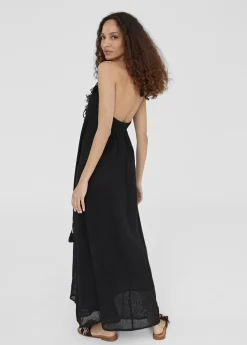 Clearance Vestido largo tejido desagujado Vestidos Y Faldas|Baño