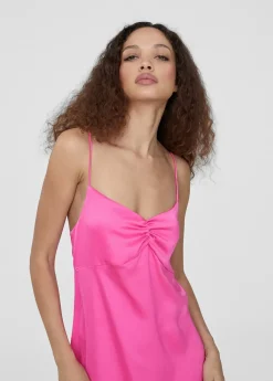 Outlet Vestido largo tipo lencero Vestidos Y Faldas