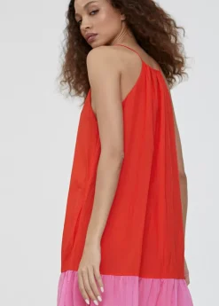 Sale Vestido largo tricolor Vestidos Y Faldas