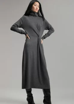 Sale Vestido midi de punto Vestidos Y Faldas