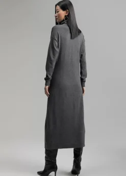 Sale Vestido midi de punto Vestidos Y Faldas