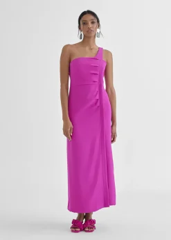 Discount Vestido midi tirante asimétrico Vestidos Y Faldas