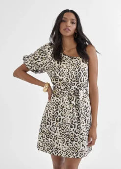 Clearance Vestido mini asimétrico Vestidos Y Faldas