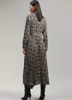 Outlet Vestido monograma bicolor Vestidos Y Faldas