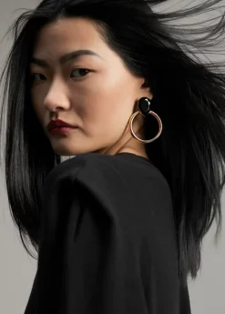 New Vestido punto hombreras Vestidos Y Faldas