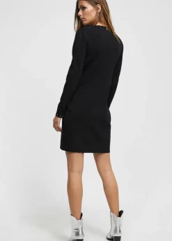 Sale Vestido punto tachas Punto|Vestidos Y Faldas