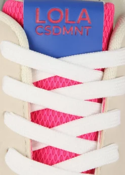 New Zapatillas deportivas azul y rosa flúor Zapatillas Deportivas