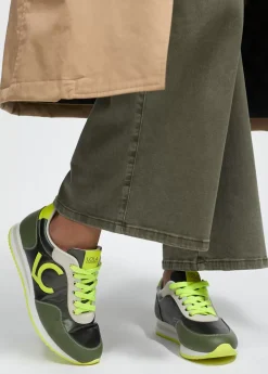 Online Zapatillas deportivas verdes y lima Zapatillas Deportivas