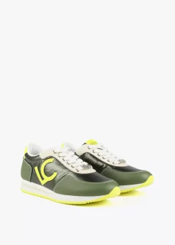 Online Zapatillas deportivas verdes y lima Zapatillas Deportivas