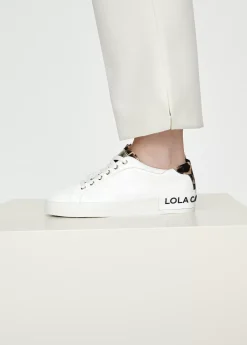 Outlet Zapatillas tipo sneakers detalles animal print Animal Print|Zapatillas Deportivas